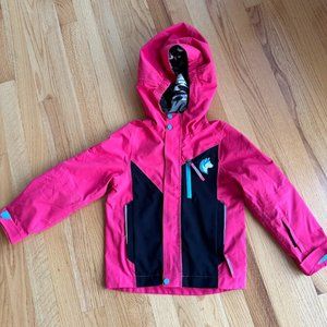 Shred Dog (Akova) Ski Jacket Pink Shell - 4T